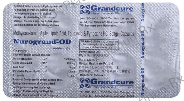 Nurogrand-OD Soft Gelatin Capsule