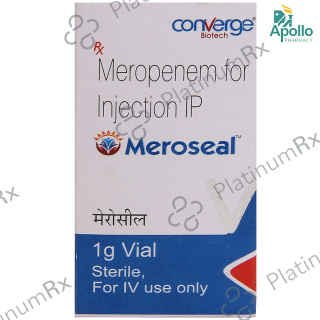 Meroseal 1000mg Injection