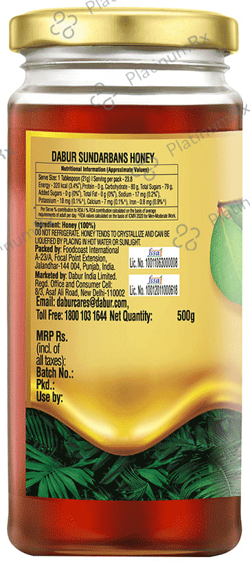 Dabur Sundarbans Forest Honey 100% Pure Honey 500gm