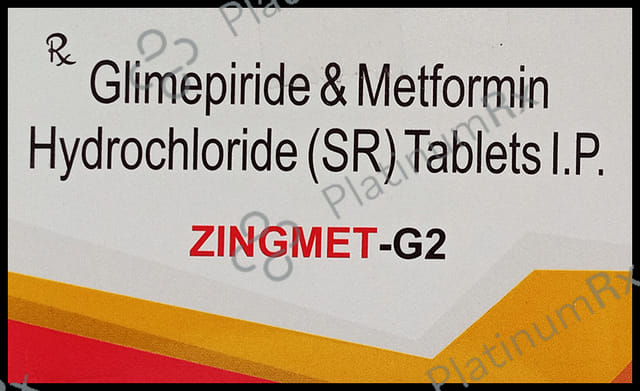 Zingmet G2 2/1000mg Tablet SR 10s
