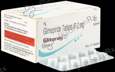 Glitaray 2mg Tablet 10s