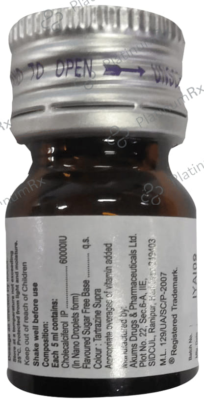 Kidrich-D3 Oral Solution Mango & Mint Sugar Free