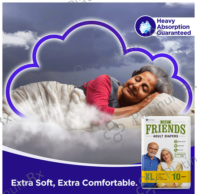 Friends Easy Adult Diaper XL 10s