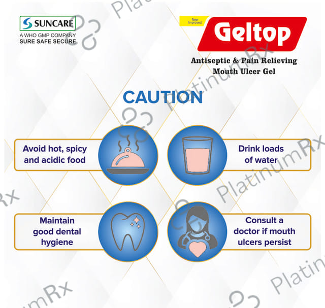 Geltop Oral Gel 10gm