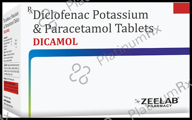 Dicamol 50/325mg Tablet 10s