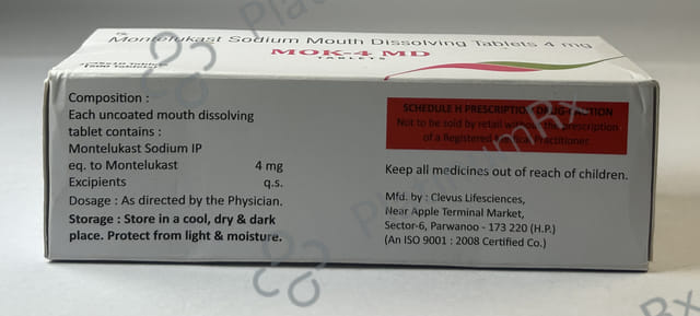 Mok 4mg MD Tablet 10s