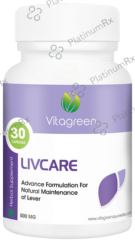 Vitagreen Livcare 500mg Capsule