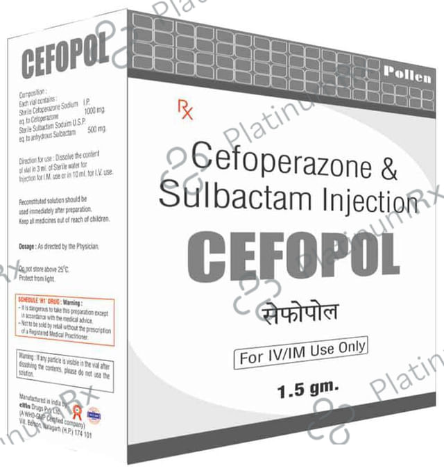 Cefopol 1000/500mg Powder for Injection 1s