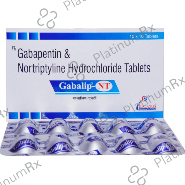 Gabalip NT 400/10mg Tablet 10s