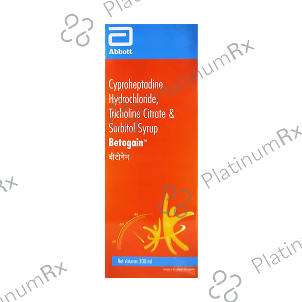 Betogain 2mg Syrup 200ml