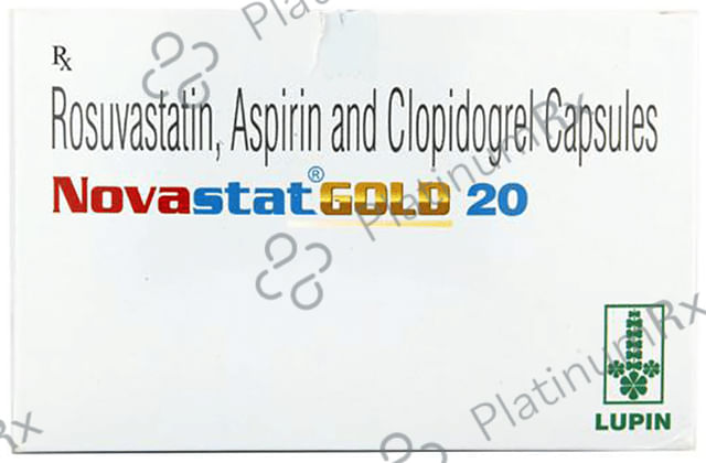 Novastat Gold 75/20/75mg Capsule 10s