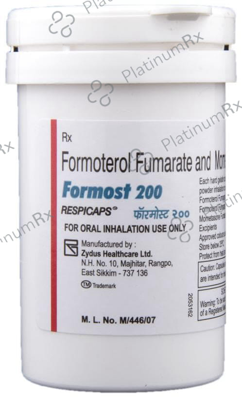 Formost 6/200mcg Respicap 30s