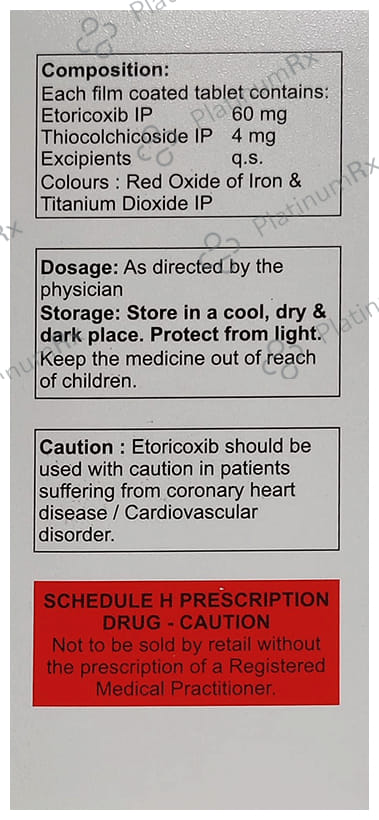 Coroxib TH 60mg/4mg Tablet