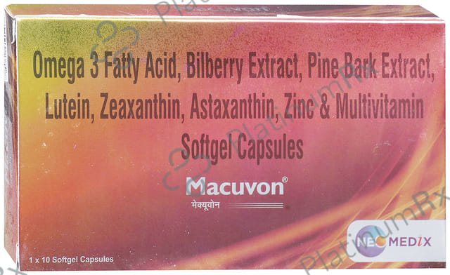 Macuvon Soft Gelatin Capsule