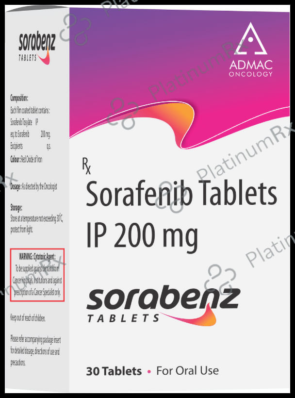 Sorabenz 200mg Tablet 30s