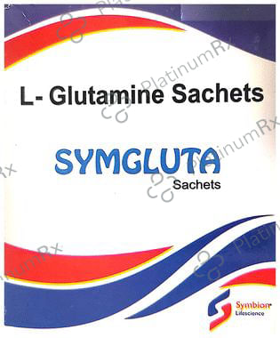Symgluta L-Glutamine Sachet (15gm Each) Orange