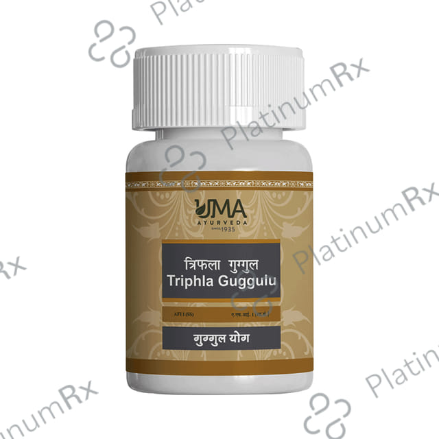 Uma Ayurveda Triphala Guggul Tablet 40 tablets