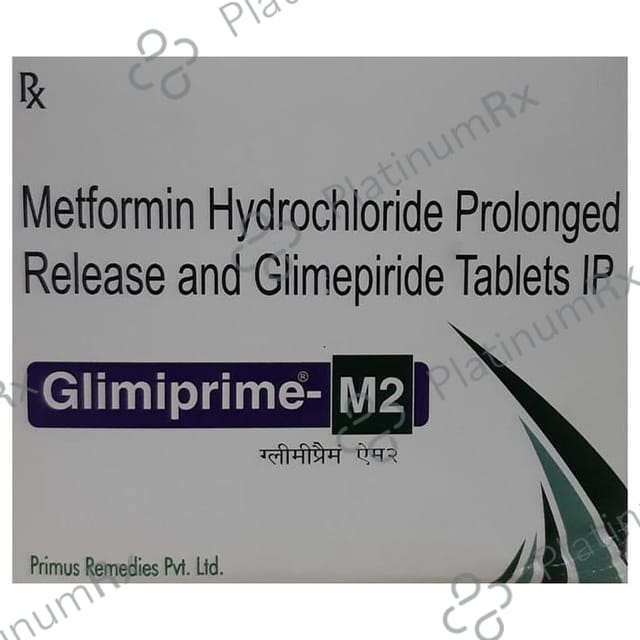 Glimiprime M2/500mg Tablet PR 10s