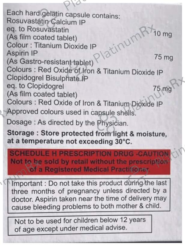 Rexvas Gold 10/75 Capsule