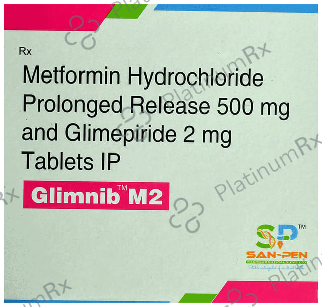 Glimnib M2/500mg Tablet PR 15s