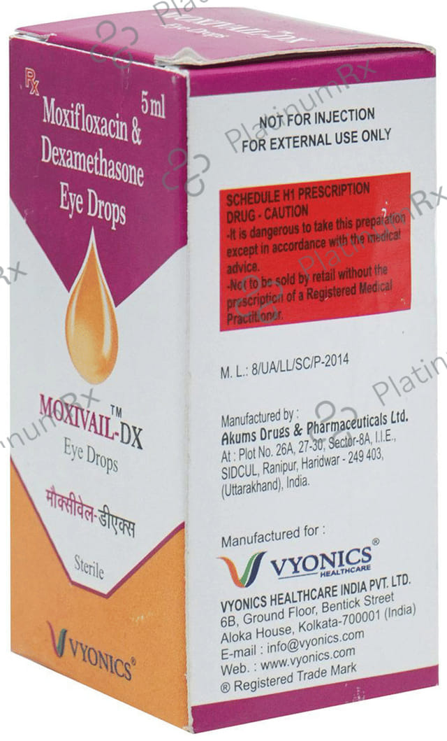Moxivail DX Eye Drop