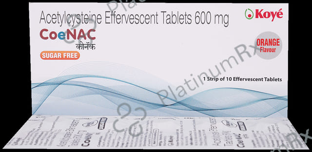 Coenac 600mg Effervescent Tablet 10s