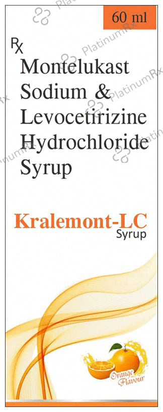 Kralemont LC 2.5/4mg Syrup Orange 60ml