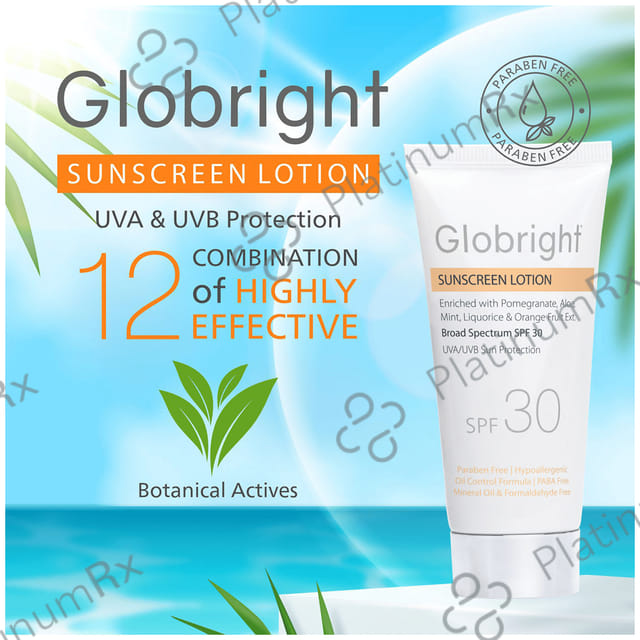 Globright Sunscreen SPF 30 Lotion 50ml