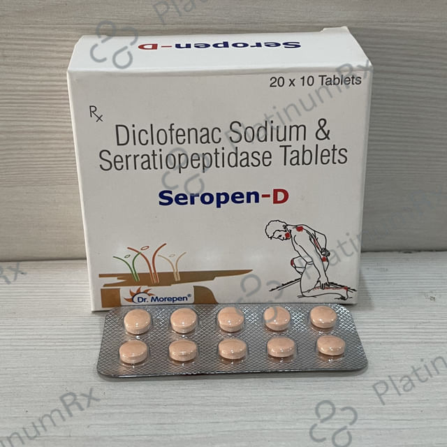 Seropen D 10/50mg Tablet 10s