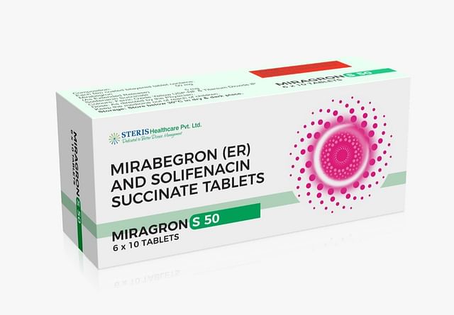 Miragron S 50/5mg Tablet ER 10s