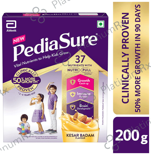 PediaSure Kesar Badam Powder 200gm