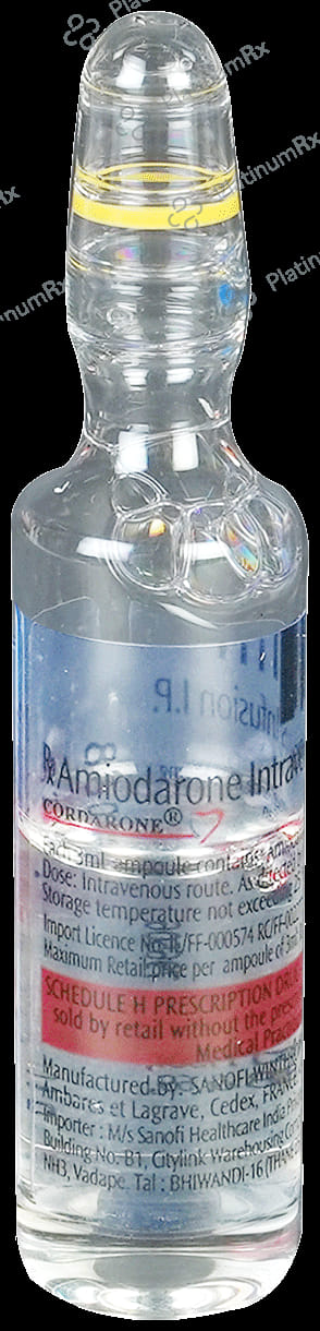 Cordarone 150mg Injection 3ml