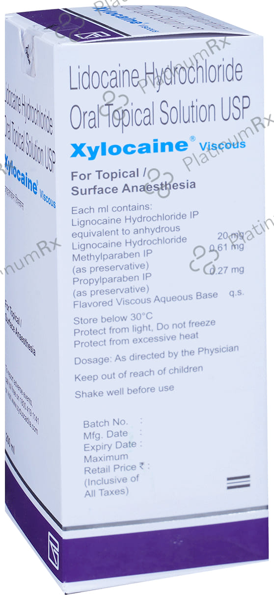 Xylocaine 20mg Viscous Solution 200ml