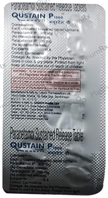 Qustain P 1000 Tablet SR 12 Tablet SR