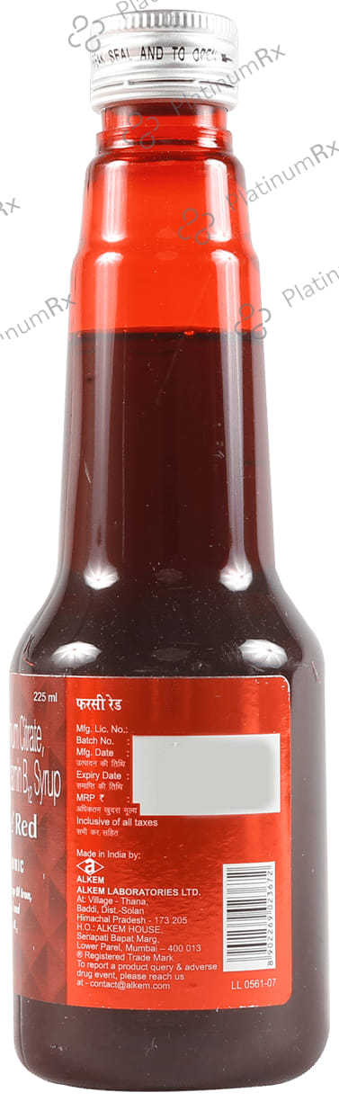 Fercee Red 7.5mcg/32.8/0.5mg Syrup 225ml