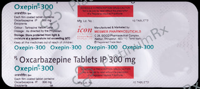 Oxepin 300mg Tablet 10s