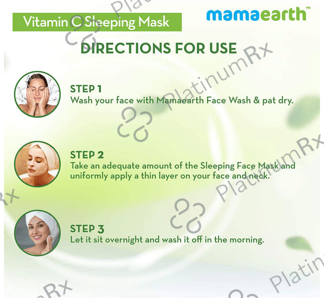 Mamaearth Vitamin C Sleeping Mask