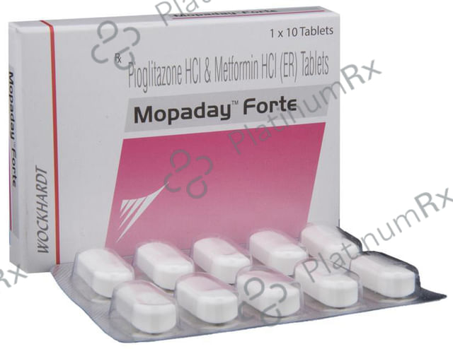 Mopaday Forte 1000/15mg Tablet ER 10s
