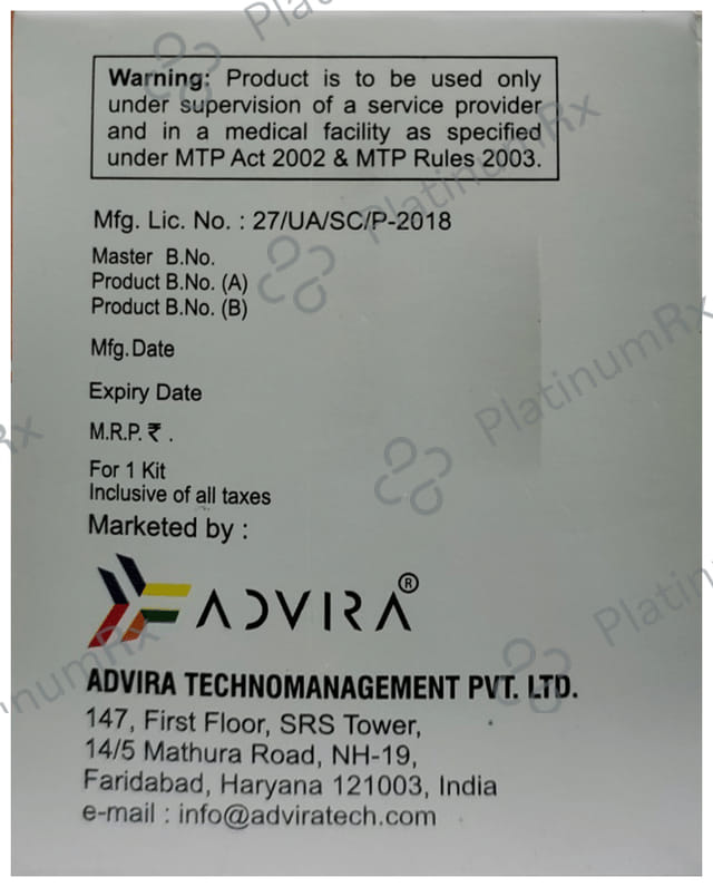 Advibort 200mg/200mcg Tablet Combipack 1s