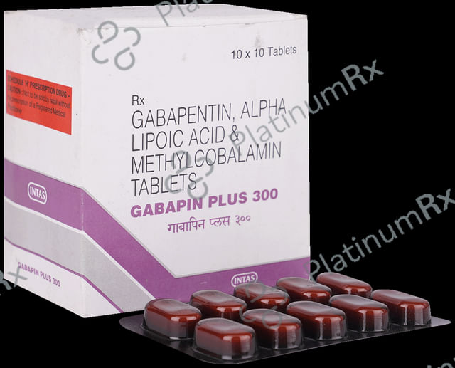 Gabapin Plus 300mg Tablet 10s