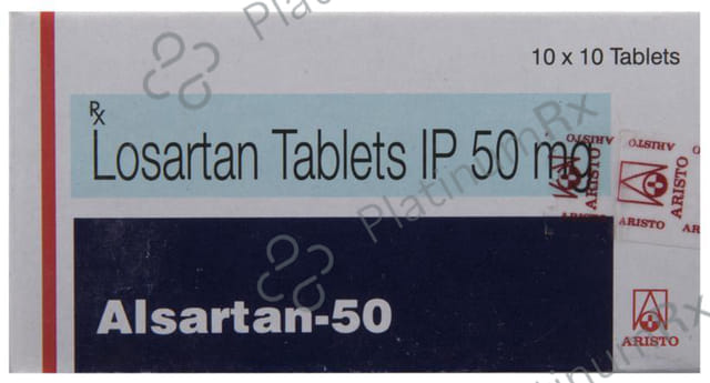 Alsartan 50mg Tablet 10s