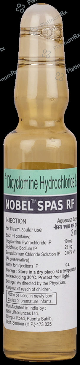 Nobel Spas RF 10mg/ml/25mg/ml Injection