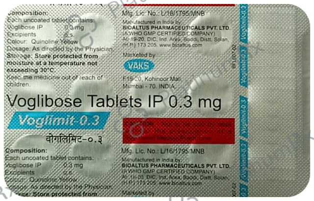 Voglimit 0.3 Tablet 15 Tablet