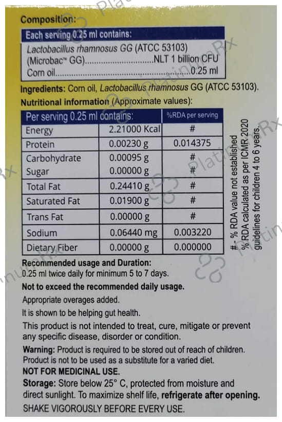 Superflora GG Oral Drops 4ml