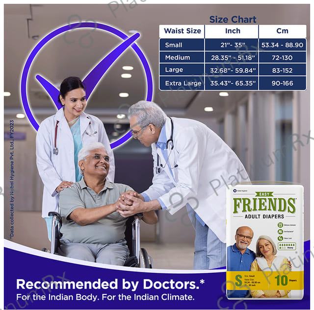 Friends Easy Adult Diaper Small