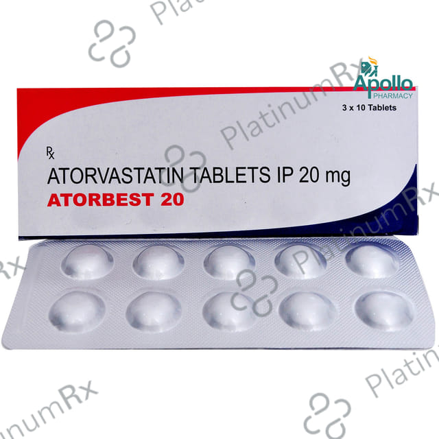 Atorbest 20 Tablet