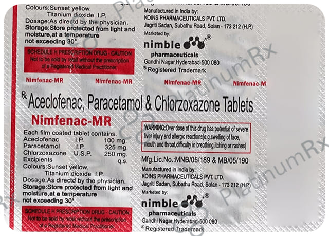 Nimfenac MR Tablet 10s