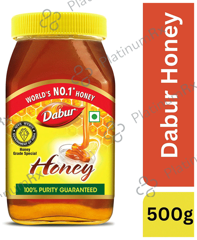 Dabur Honey 100% Pure Honey Brand With No Sugar Adulteration 500gm