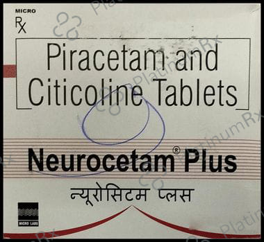 Neurocetam Plus 500/800mg Tablet 15s