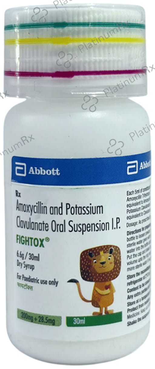 Fightox 200/28.5mg Dry Syrup 30ml